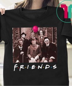 Friends IT Spooky Clown Jason Squad Horror Unisex 2019 T-Shirt