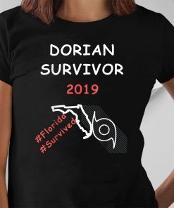 Dorian Hurricane Survivor 2019 Florida Unisex Tee Shirt