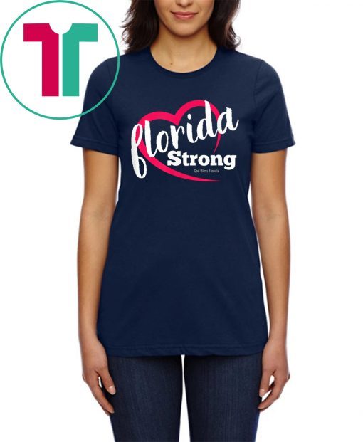 Dorian Hurricane Florida Strong Heart 2019 T-Shirt