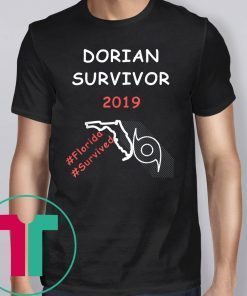 Dorian Hurricane Survivor 2019 Florida Unisex Tee Shirt