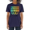 Hurricane Detroy Shirt Dorian I Survived Hurricane Dorian Tee Shirt