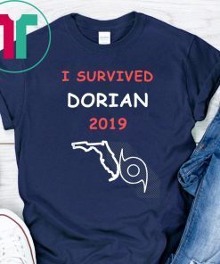 I Survived Hurricane Dorian 2019 Florida Tee Shirt