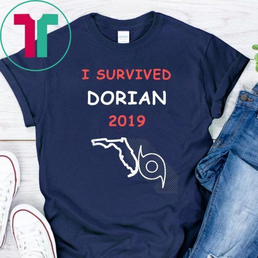 I Survived Hurricane Dorian 2019 Florida Tee Shirt