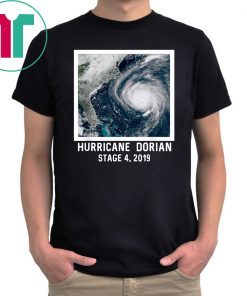 Florida Hurricane Dorian Stage 4 Natural Disaster Ocean T-Shirts