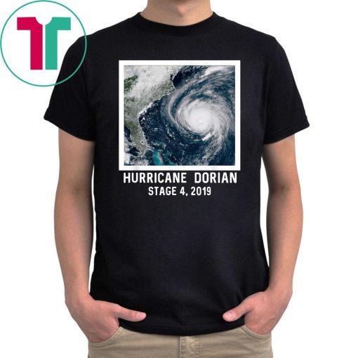 Florida Hurricane Dorian Stage 4 Natural Disaster Ocean T-Shirts