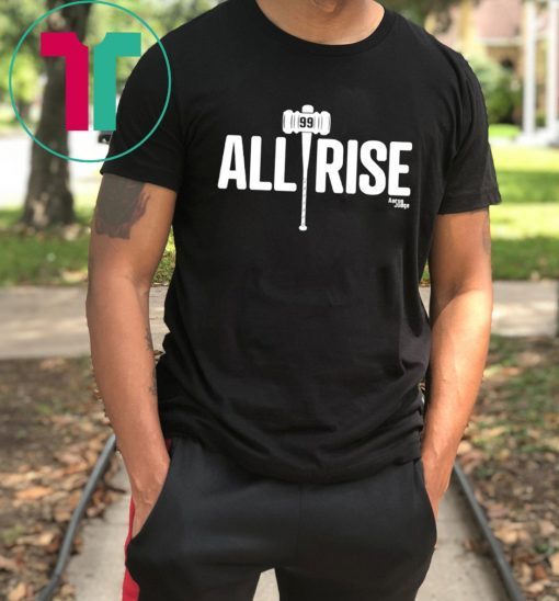 All Rise For 100 Home Runs Tee Shirt