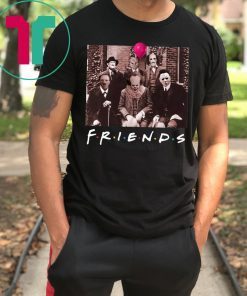 Friends IT Spooky Clown Jason Squad Horror Classic 2019 T-Shirt