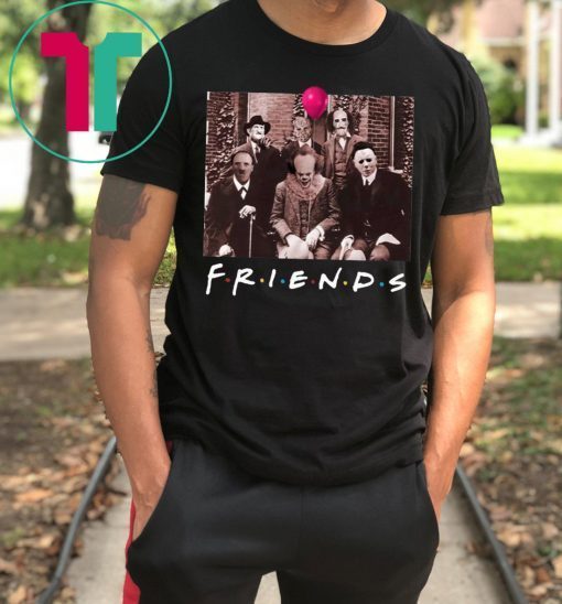 Friends IT Spooky Clown Jason Squad Horror Classic 2019 T-Shirt