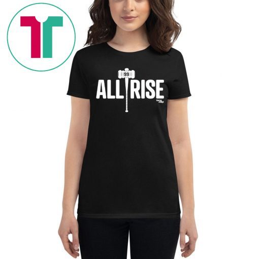 All Rise For 100 Home Runs Tee Shirt