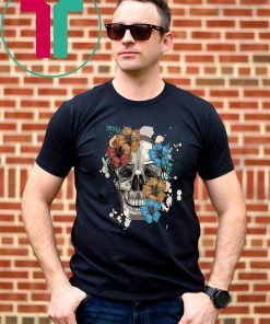 Skull and Flowers Unisex T-Shirt
