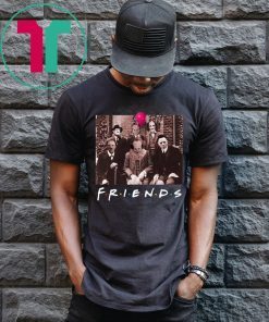 Friends IT Spooky Clown Jason Squad Horror Classic 2019 T-Shirt