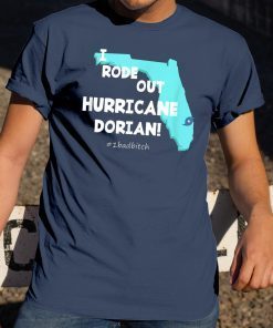 I Rode Out Hurricane Dorian t shirt. Survived Dorian Tee Shirt.