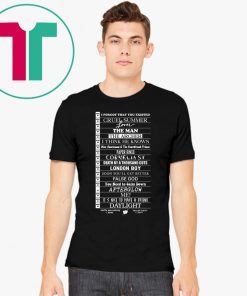 Stella Taylor Swift Black Tee With Tracklist T-Shirt