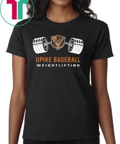 Upike Baseball Weightlifting Expect To Win Tee Shirt