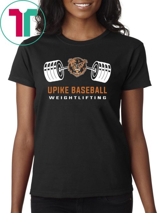 Upike Baseball Weightlifting Expect To Win Tee Shirt