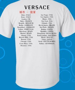 Versace China T-Shirt Back