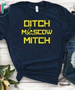 Kentucky Democrats Gift T-Shirt Vintage Ditch Moscow Mitch Funny Anti Trump Russia Soviet T-Shirt