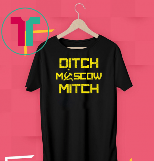 Kentucky Democrats Gift T-Shirt Vintage Ditch Moscow Mitch Funny Anti Trump Russia Soviet T-Shirt