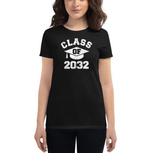 Vintage Kindergarten 2019 Class Of 2032 Apparel Grow With Me T-Shirt
