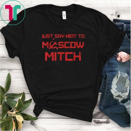 Vintage Say Neit To Moscow Mitch Anti Trump Russia Soviet Kentucky Democrats 2020 Classic T-Shirts