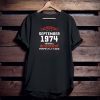 Vintage September Shirt 1974 Birthday Gift For 45 Yrs Old H1 T-Shirt