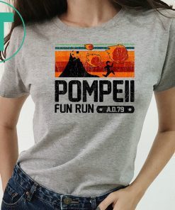 Vintage pompeii fun run AD 79 Mens 2019 Gift Tee Shirt