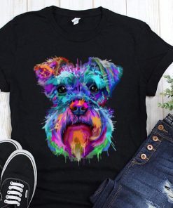 Schnauzer art splash Unisex 2019 T-Shirt