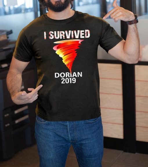 I Survived Hurricane Dorian Florida Storm Flood Tee Shirt