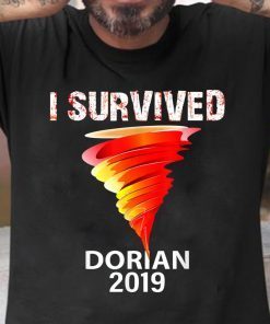 I Survived Hurricane Dorian Florida Storm Flood Tee Shirt