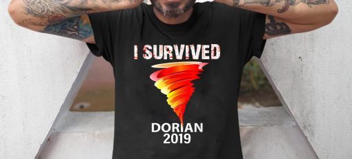 I Survived Hurricane Dorian Florida Storm Flood Tee Shirt