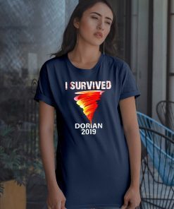 I Survived Hurricane Dorian Florida Storm Flood Tee Shirt