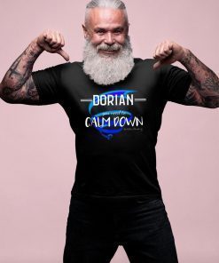 Dorian Hurricane Shirt Calm Down Florida Love 2019 Offcial T-Shirt