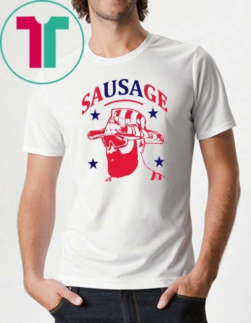 The saUSAge Anthony Sherman Offcial T-Shirt