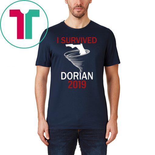 I Survived Hurricane Dorian Florida Storm 2019 T-Shirt