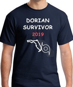 Woemns Dorian Hurricane Survivor 2019 Florida T-Shirt