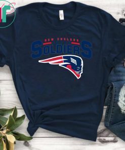 CAPTAIN AMERICA NEW ENGLAND SUPER SOLDIERS SHIRT NEW ENGLAND PATRIOTS T-SHIRT