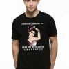 I Wear Burgundy For Cancer Warrior For Head And Neck Cancer Awareness T-Shirt