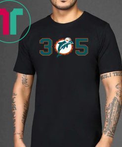 305 Miami Dolphins Shirt-Offcial Tee