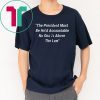 Anti Trump Political Impeach 45 T-Shirt