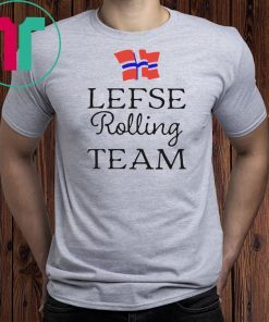 Awesome Lefse Rolling Team Flag of Norway shirt