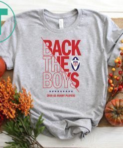 Back the Boys 2019 USA Rugby Players Squad 2019 T-Shirt