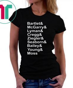 Bartlet Mcgarry Lyman Cregg The West Wing T-Shirt