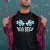 Boo Bees Ghost Women Boobs Beekeeper Bee Lover Halloween T-Shirt