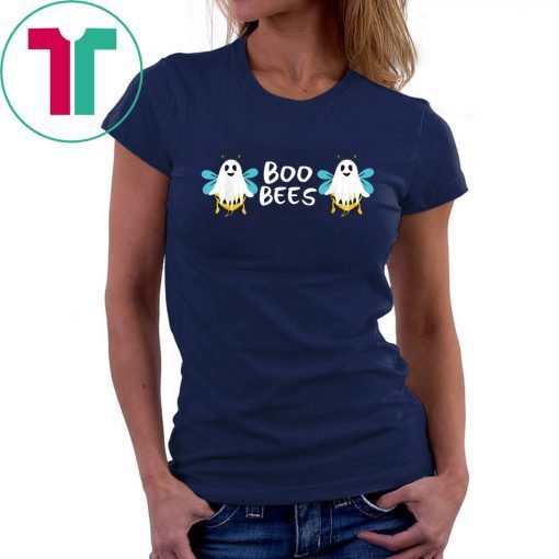 Boo Bees in ghost costume funny Halloween couple outfit T-Shirt