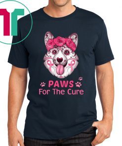 Breast cancer awareness corgi for the cure Shirt