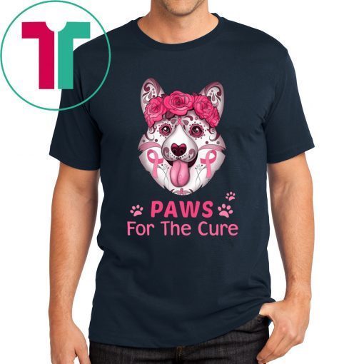 Breast cancer awareness corgi for the cure Shirt