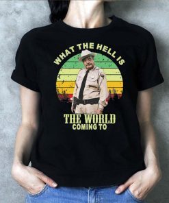 Buford what the hell is the world coming to vintage shirt