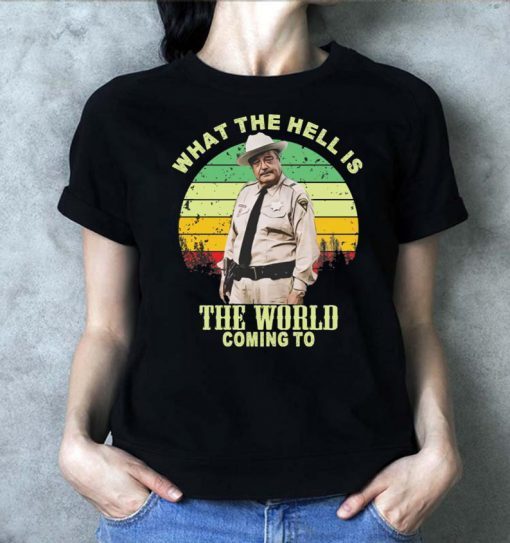 Buford what the hell is the world coming to vintage shirt