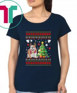 Bulldog Christmas sweatshirt T-Shirt