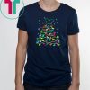 Butterfly Christmas tree Tee Shirt